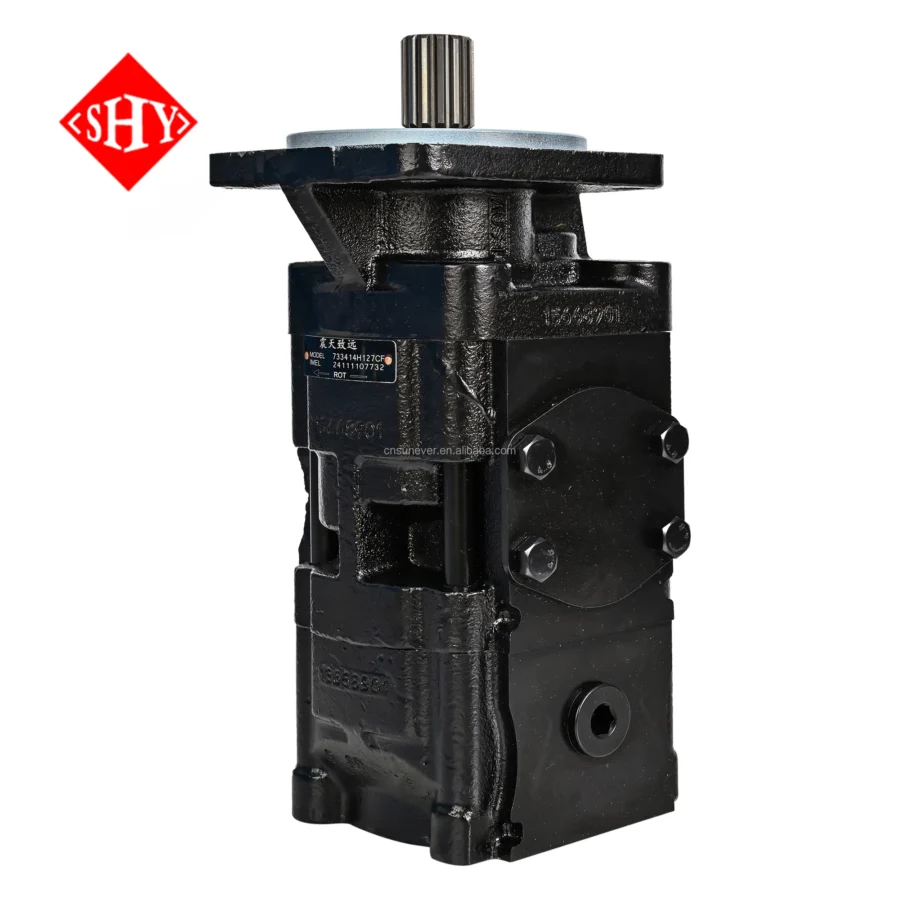 KP30.31D0-A8K9-LMD 3339121250 One Input Double Output SANY Concrete Gear Pump