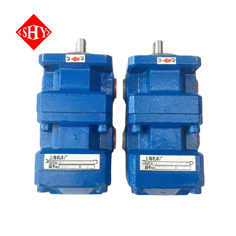 GPA1 GPA2 GPA3 Series GPA2-6-6-EK1/2 GPA2-10-10-E GPA1-4-4-EK1/2 GPA3-63-E-20-R6.3 Hydraulic Double Internal Gear Pump