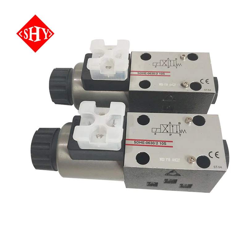 Hydraulic Solenoid Valve DHI DHE DKI DKE SDKE DHO DHU Series DHE-0631 2 A DC 20 DHE-0631/2/MV DC20