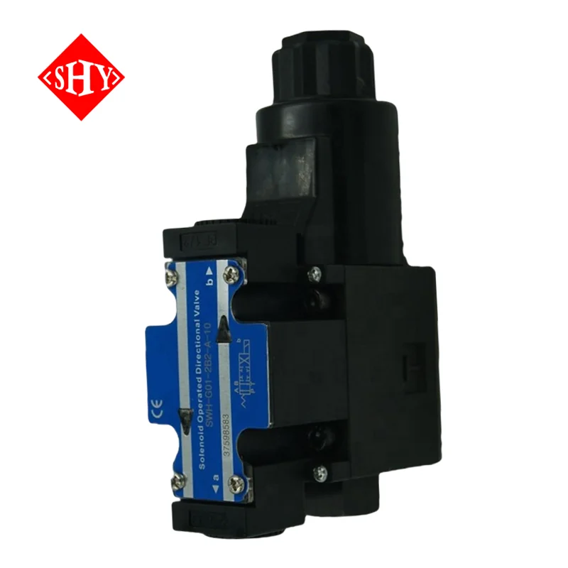 SWH-G02-C2-D24-20 10 G03 B2 C4 D2 C6 A110 A220 Hydraulic Electromagnetic Directional Solenoid Valve SWH-G03-C4-A24035K