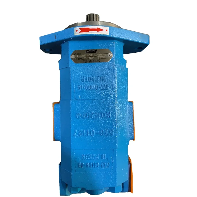 P7600 P5100 P3100 P360 P257 P197 P124 Serie Hydraulic Gear Pumps for Loader P7600-F140NM467 6G-R(11C0043)