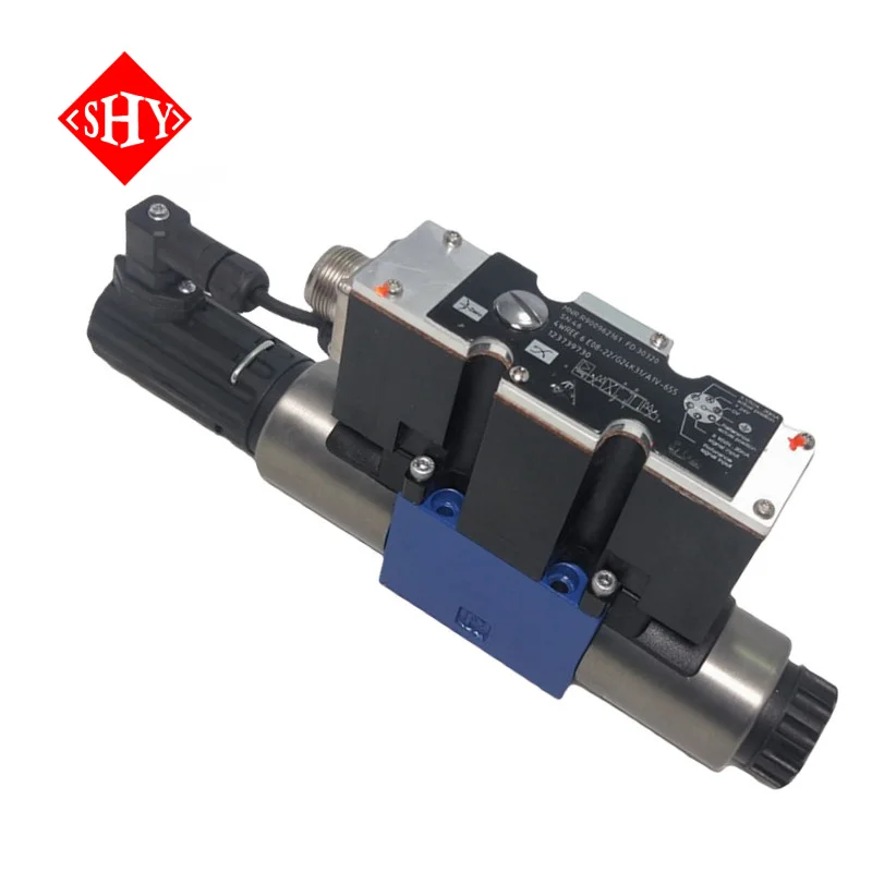 4WREE10 4WREE10E75-2X/G24K31/A1V R900927230 Proportional Flow Control Solenoid Valve